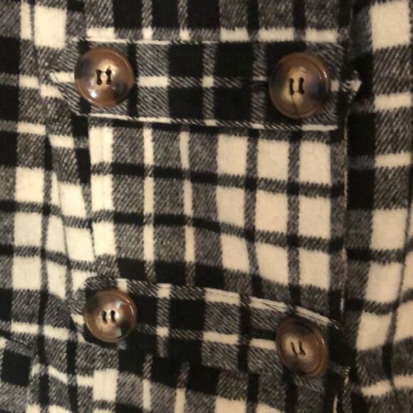 Pink Envelope Med Button Up Jacket w/Hood - Picture 3 of 6